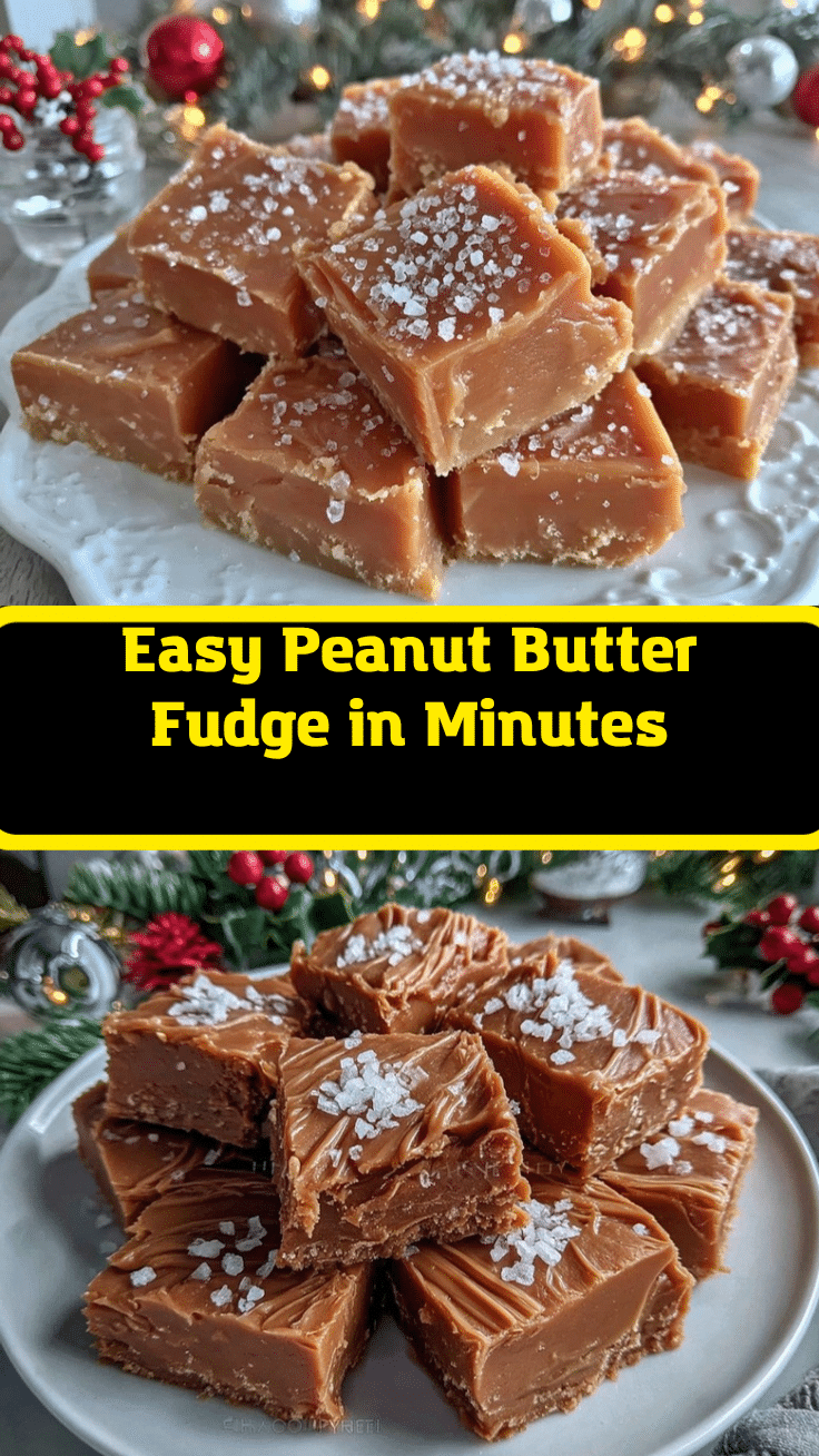 quick peanut butter fudge recipe