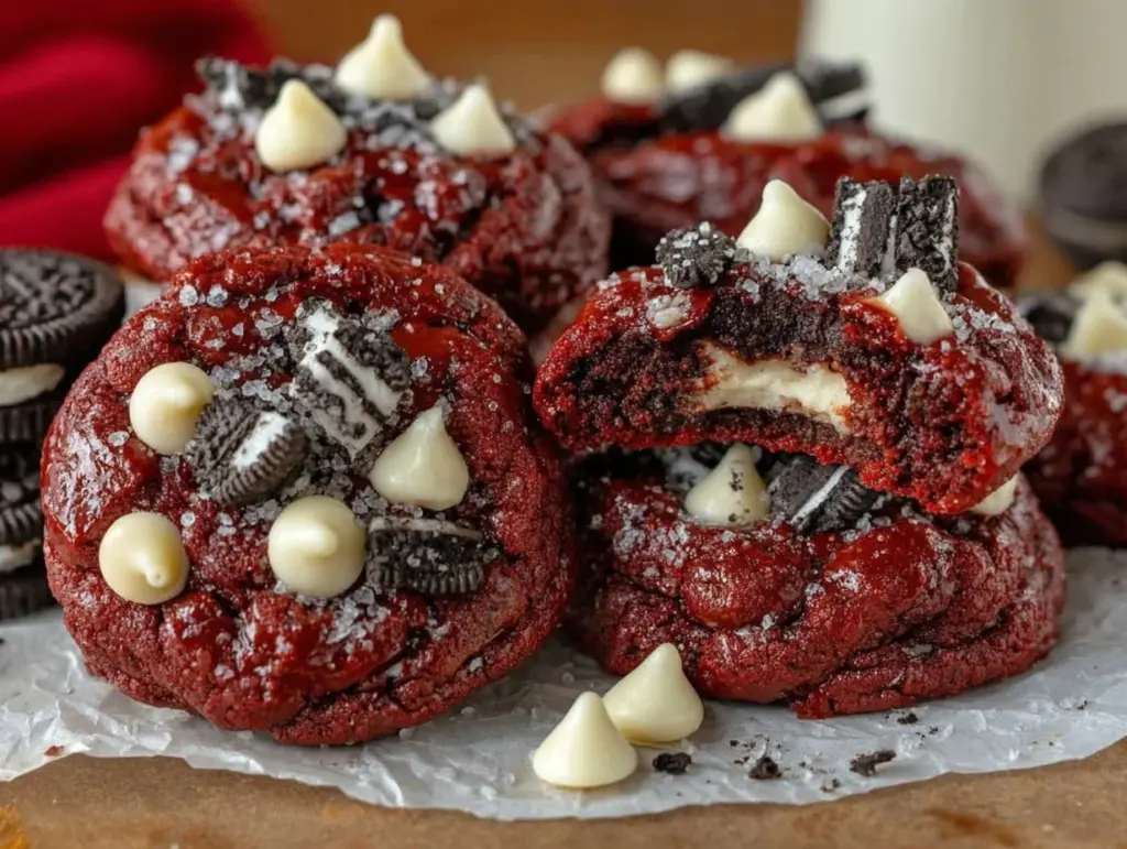 red velvet Oreo cookies - featured image