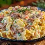 Savory Beef and Bowtie Pasta - featured image