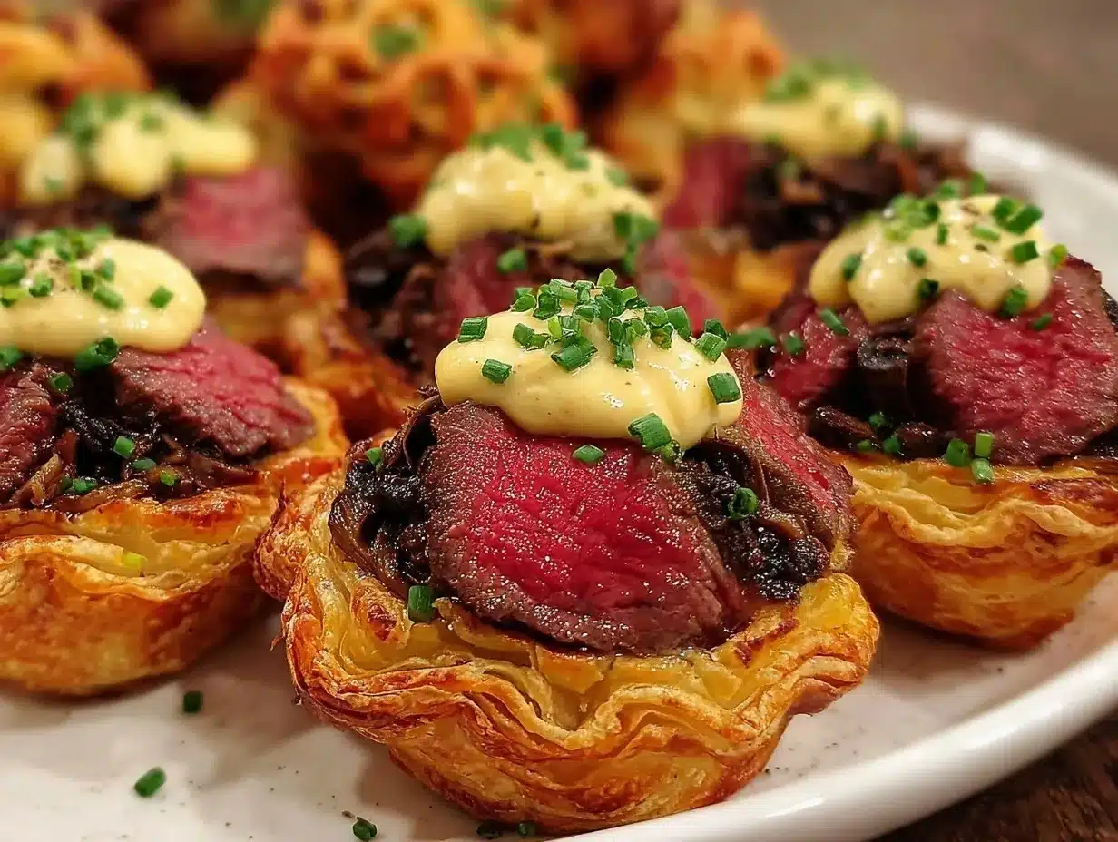 Savory Beef Wellington Bites preparation steps