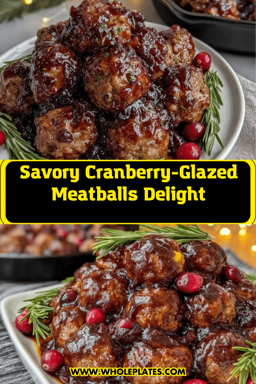 savory cranberry meatballs recipe