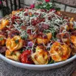 Savory Grinder Tortellini Salad - featured image