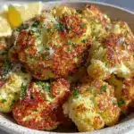 savory Parmesan roasted cauliflower - featured image
