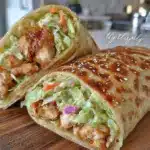 Savory Teriyaki Chicken Wrap - featured image