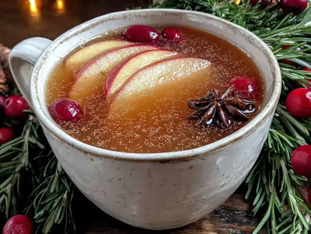 slow cooker Christmas wassail - featured image