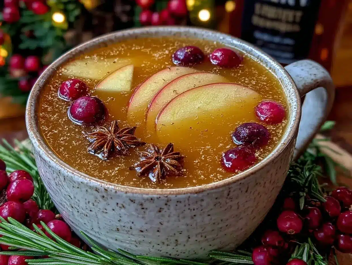 slow cooker Christmas wassail preparation steps