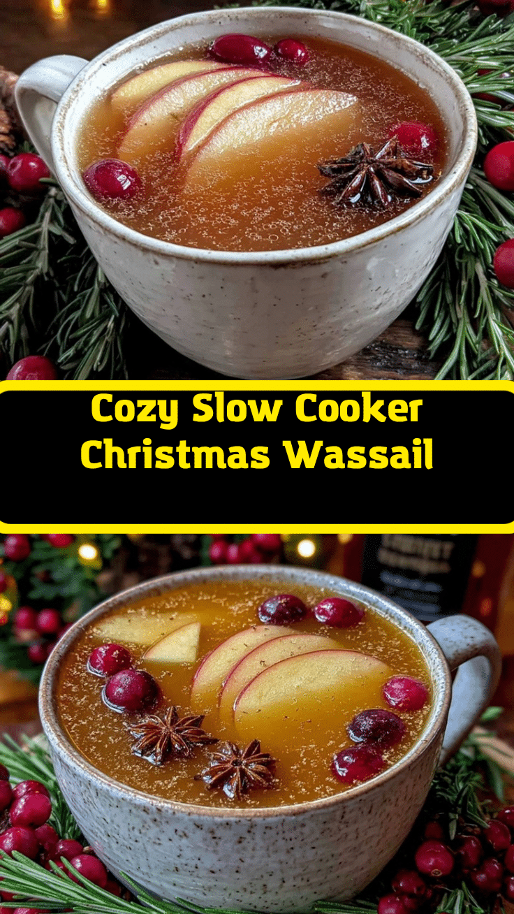 slow cooker Christmas wassail recipe