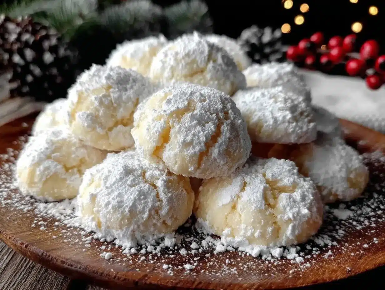 snowball cookies preparation steps