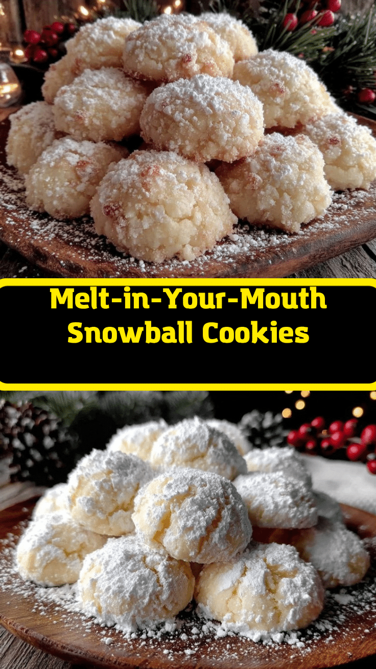 snowball cookies recipe