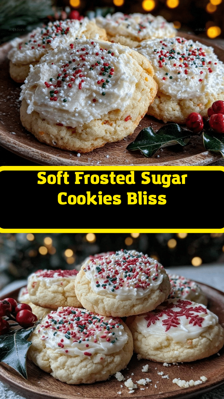 soft frosted sugar cookies recipe