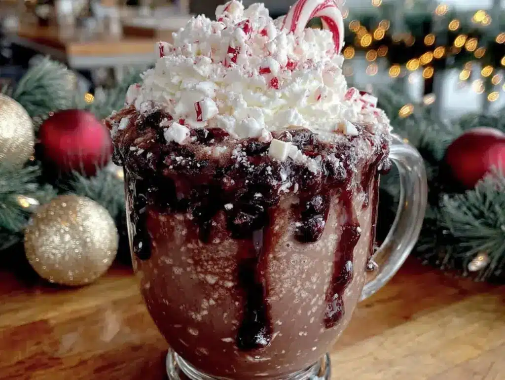 Starbucks copycat peppermint mocha - featured image