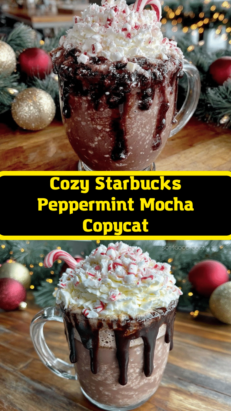Starbucks copycat peppermint mocha recipe