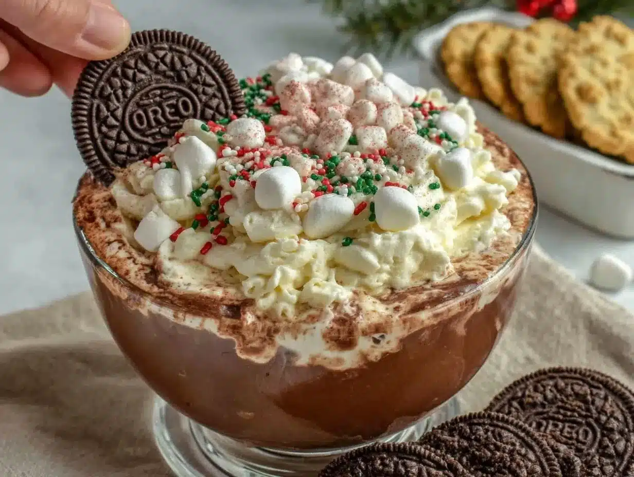 Tasty Hot Chocolate Dip preparation steps