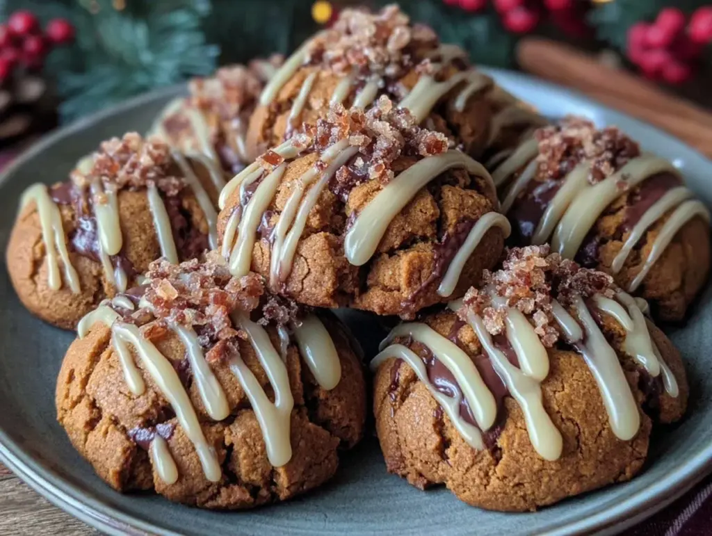 vegan gingerbread cookies - featured image